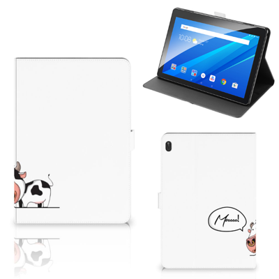 Lenovo Tab E10 Hippe Tablet Hoes Cow Lenovo Tab E10 Hippe Tablet Hoes Cow