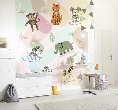 Komar Into Wonderland Fotobehang Disney - Mickey Mouse - Mickey Safari - IADX4-098