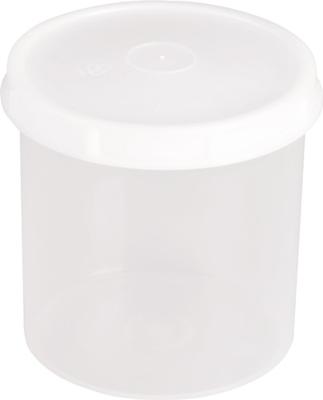 Hunersdorff Pot | 1000 ml met schroefdeksel | rond natuur | H126xD125mm | 1 stuk - 915600 915600