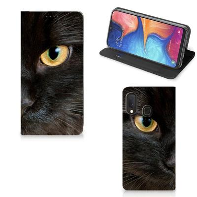 Samsung Galaxy A20e | Hoesje maken | Zwarte Kat