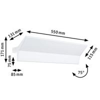 Paulmann Stine 79510 Wandlamp 13 W LED Wit (mat) - thumbnail
