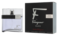 Ferragamo - S. Ferragamo F By Ferragamo Black 100 ml Eau de toilette Heren - thumbnail