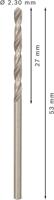 Bosch Accessoires Metaalboren HSS-G, Standard 2,3 x 27 x 53 mm 10st - 2608585476 - thumbnail