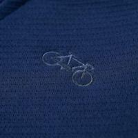 Kindervest met rits 92 marineblauw - thumbnail