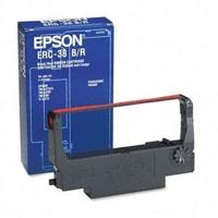 Originele Matrixband Epson ERC-38BR Zwart Rood - thumbnail