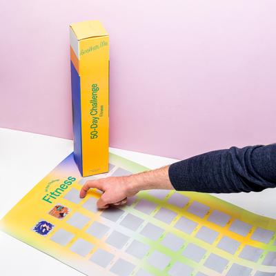 50 Day Challenge Poster - Fitness 50 Day Challenge Poster - Fitness