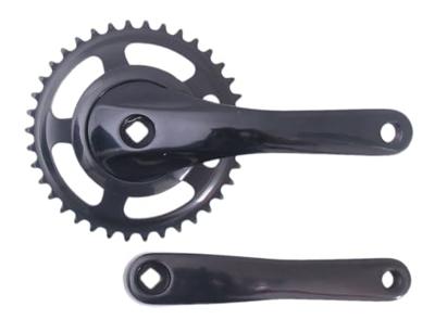 Gazelle Crankstel lh 38t zwart gesloten kettingkast Gazelle Crankstel lh 38t zwart gesloten kettingkast