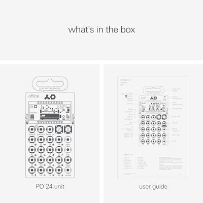 Teenage Engineering PO-24 Pocket Operator Office