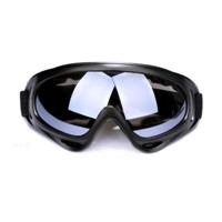 Motorfiets onderdelen bril Anti-UV bril buiten winddicht bril (zwart + grijs) - thumbnail