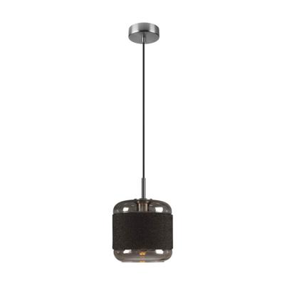 SLV HanglampPantilo Rope 20 smoke glas - Ø 19,5cm - 1007588