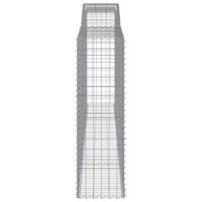 Schanskorven 15 st gewelfd 400x50x160/180 cm ijzer