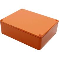 Hammond Electronics 1590BB2OR Universele behuizing 119 x 94 x 38 Aluminium spuitgietwerk Oranje 1 stuk(s) - thumbnail