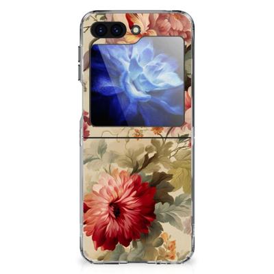TPU Case voor Samsung Galaxy Z Flip 6 Bloemen TPU Case voor Samsung Galaxy Z Flip 6 Bloemen