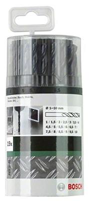 Bosch Accessoires Metaalboor HSS-R Set Boorpunt | 19-delig - 2609255033 - thumbnail