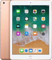 Refurbished iPad 2018 32 GB 4G Goud Gebruikt - thumbnail