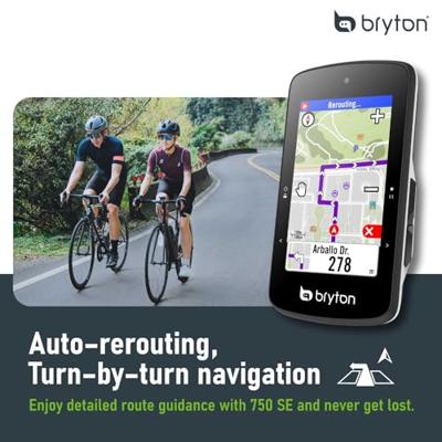 Bryton - rider 750 se gps fietscomputer