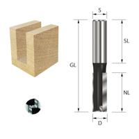 ENT Groeffrees HM 16x20x60mm met HM grondmes, Kolf 12mm - 7911134 - thumbnail