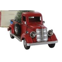 Kerstversiering Home ESPRIT Rood Caravan 73 x 19 x 28,5 cm - thumbnail