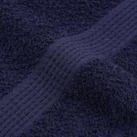 VidaXL 8-delige handdoekenset 360 g/m² 100% katoen marineblauw - thumbnail