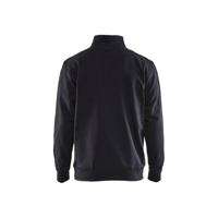 Blåkläder Sweatshirt Jersey 1/2 rits 33651048 | Zwart | Maat 3XL - 7330509352304 - thumbnail