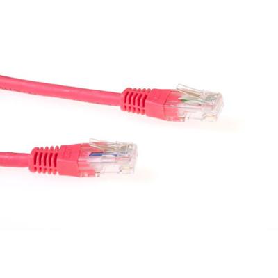 ACT IB9505 LSZH U/UTP CAT6 Patchkabel Rood - 5 meter