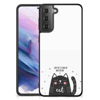 Samsung Galaxy S21 Plus Hoesje Cat Good Day - thumbnail