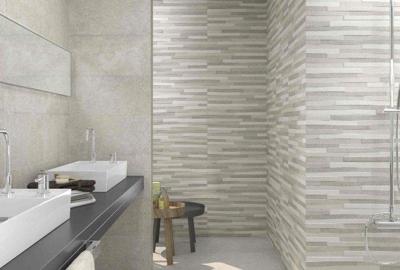 Wandtegel Pierre Grey Decor 30X60 Rett, Mat J-Stone