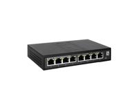 LevelOne GES-2108 netwerk-switch Managed L2 Gigabit Ethernet (10/100/1000) Zwart - thumbnail