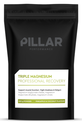 Pillar Performance Triple Magnesium Powder Pineapple & Coconut