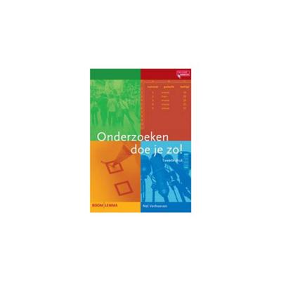Onderzoeken doe je zo! (Paperback) Onderzoeken doe je zo! (Paperback)