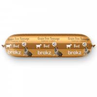 Brekz graanvrije worst rund en kip voor de hond (600 g) 2 stuks - thumbnail