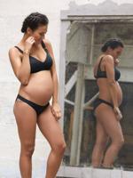 Zwangerschaps- en borstvoedingsbeha Serena CACHE HEART zonder beugel zwart - thumbnail