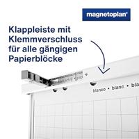 magnetoplan Flipchart Junior SP (l x b x h) 1100.00 x 750 x 1850 mm Wit Afwisbaar, Beschrijfbaar, In hoogte verstelbaar, Incl. opbergbakje, Magneetband 1226966 - thumbnail