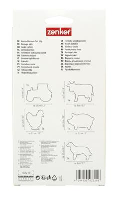 Zenker uitsteekvormen boerderij figuren Zenker uitsteekvormen boerderij figuren