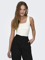 Only Onlea S/l 2-ways Fit Top Jrs Noos Tops En Singlets Cloud Dancer - thumbnail