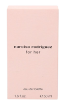 Narciso Rodriguez eau de toilette spray for her 50ml dames - thumbnail