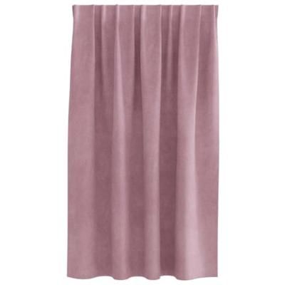 VidaXL Verduisterende gordijnen 2 pcs donkerroze 140 x 140 cm fluweel VidaXL Verduisterende gordijnen 2 pcs donkerroze 140 x 140 cm fluweel