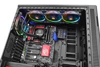 Thermaltake Water 3.0 Riing RGB 360 Processor Alles-in-één vloeistofkoeler 12 cm Zwart - thumbnail