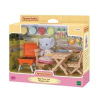 Accessoires voor poppenhuis Sylvanian Families The Elephant Girl and Her Picnic Set - thumbnail