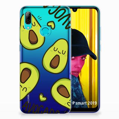 Huawei P Smart 2019 Telefoonhoesje met Naam Avocado Singing Huawei P Smart 2019 Telefoonhoesje met Naam Avocado Singing