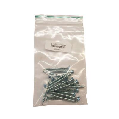 Set stalen schroeven verzinkt rond ø 0,5 cm en lengte 5 cm - 16 stuks