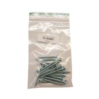 Set stalen schroeven verzinkt rond ø 0,5 cm en lengte 5 cm - 16 stuks - thumbnail