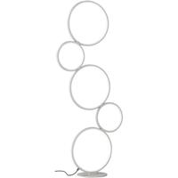 LED Vloerlamp - Trion Rondy - 36W - Warm Wit 3000K - Dimbaar - Rond - Mat Wit - Aluminium - thumbnail