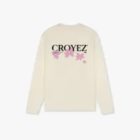 Croyez Botanique Longsleeve T-Shirt Heren Gebroken Wit - Maat XS - Kleur: Gebroken Wit | Soccerfanshop - thumbnail