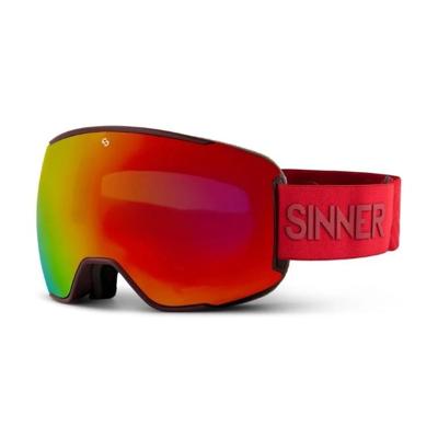 Sinner Snowflake Brgndy Sneeuwbril Matte Burgundy
