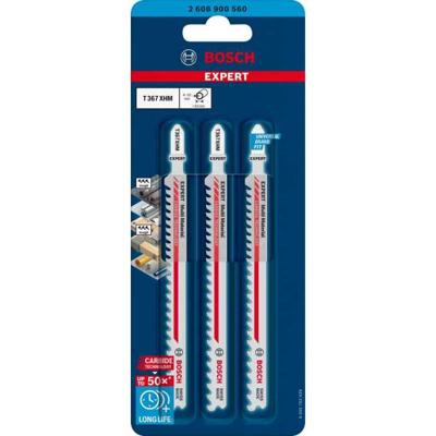 Bosch Accessories 2608900560 Expert Multi Material T 367 XHM decoupeerzaagblad, 3 stuks 3 stuk(s) Bosch Accessories 2608900560 Expert Multi Material T 367 XHM decoupeerzaagblad, 3 stuks 3 stuk(s)
