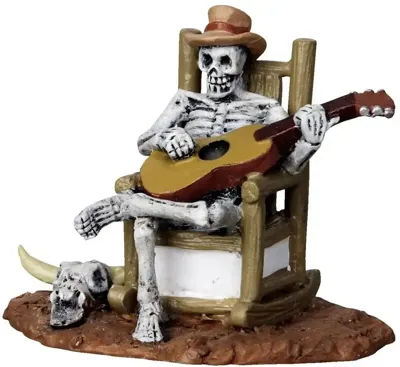 Kerstfiguur Rocking chair skeleton LEMAX - Lemax