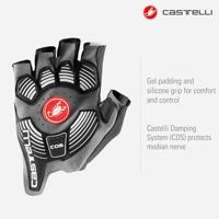 Castelli Rosso Corsa Pro V handschoen wit heren L - thumbnail