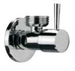 Wiesbaden Minimal Hoekstopkraan+Rozet 1/2x1/2 - thumbnail