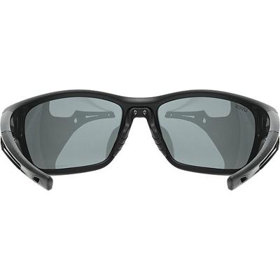 Uvex sportstyle 232 p black matt/mirror silver - sports glasses